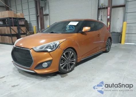 2016 Hyundai Veloster Turbo from USA, damaged, VIN KMHTC6AE1GU261685